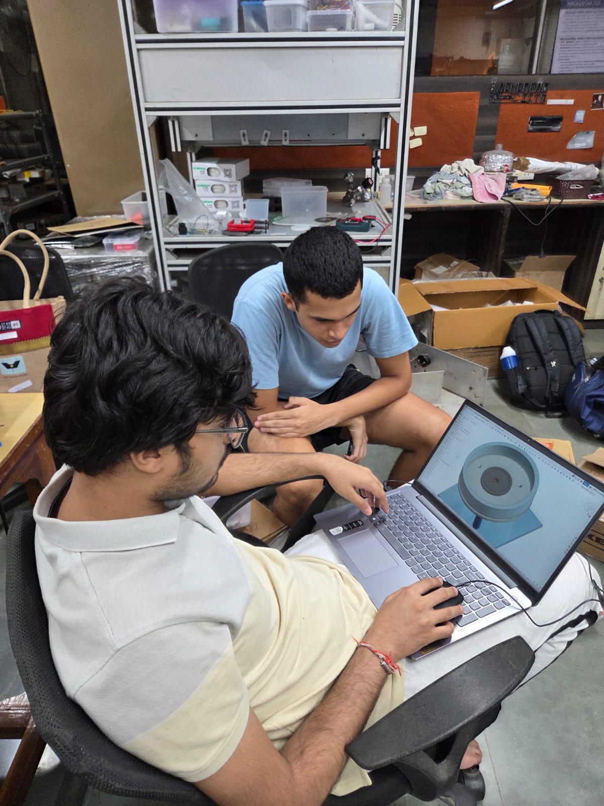 Working on CAD models
